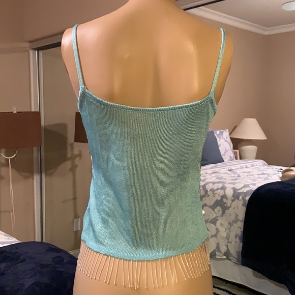 Sequined tank top - Picture 2 of 4